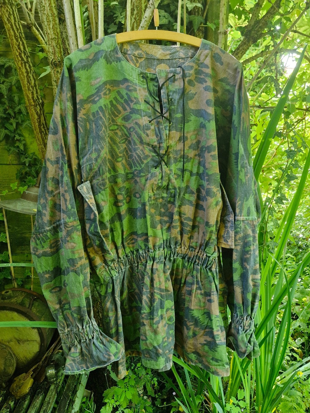 WW2 M38/40 Duitse Palmtree Camouflage Smock - Replica, Ophalen of Verzenden, Overige soorten, Duitsland, Kleding of Schoenen