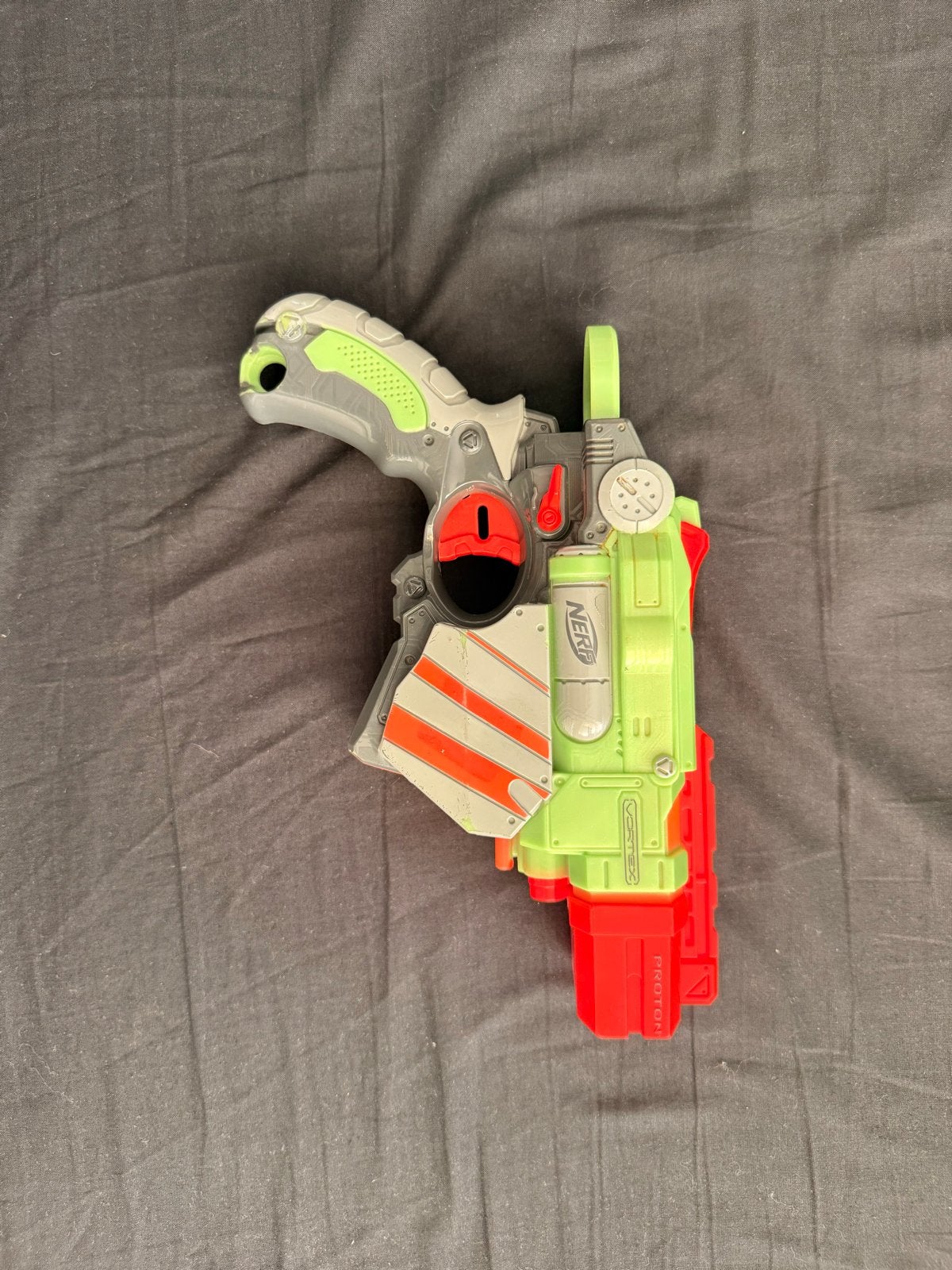 Nerf Vortex Proton Blaster - Compacte schijfblaster, Kinderen en Baby's, Speelgoed | Overig, Gebruikt, Jongen of Meisje, Ophalen of Verzenden