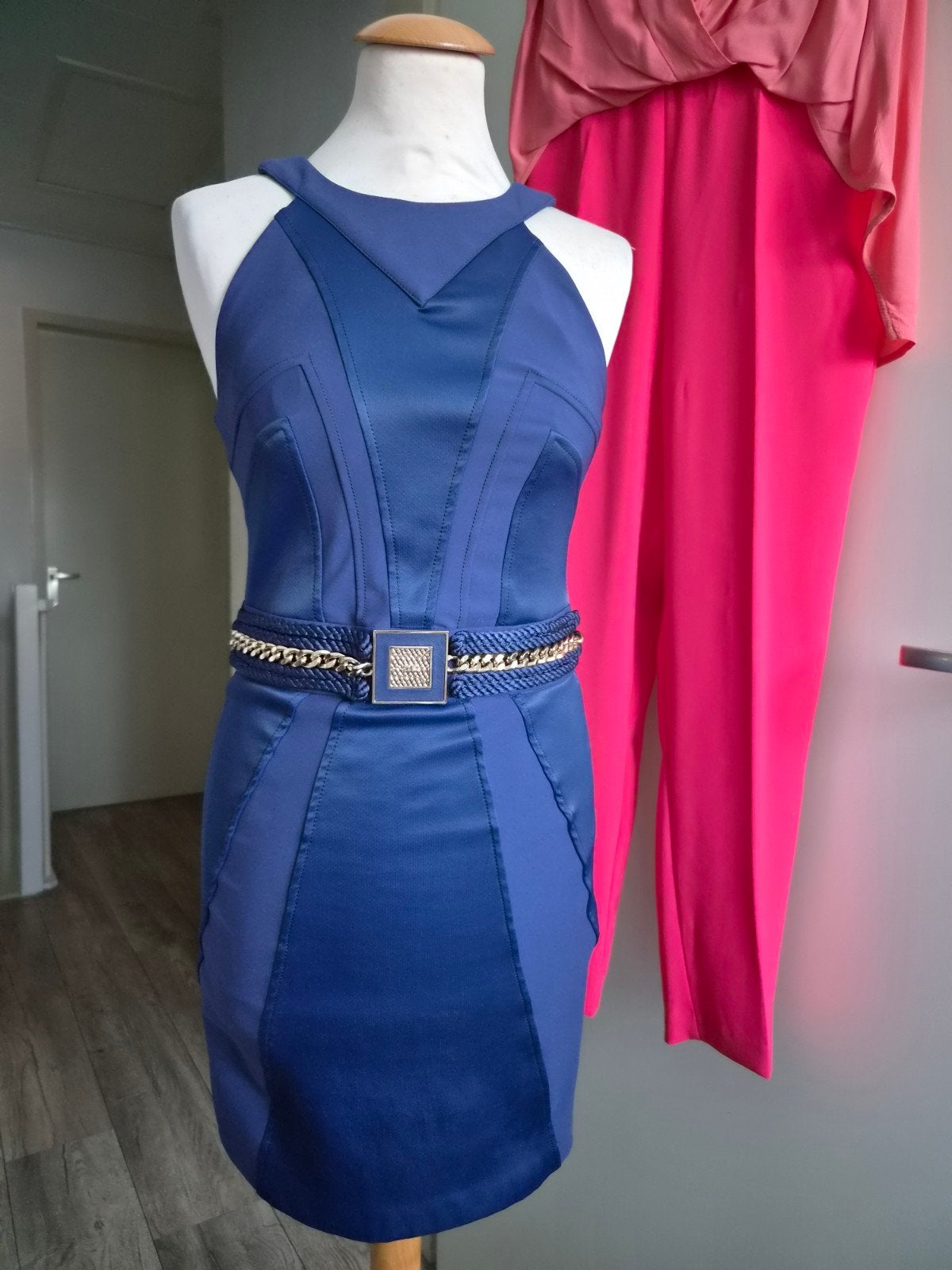 Elisabetta Franchi Jurk - Elegant en Stijlvol, Kleding | Dames, Ophalen of Verzenden, Zo goed als nieuw, Maat 36 (S), Boven de knie