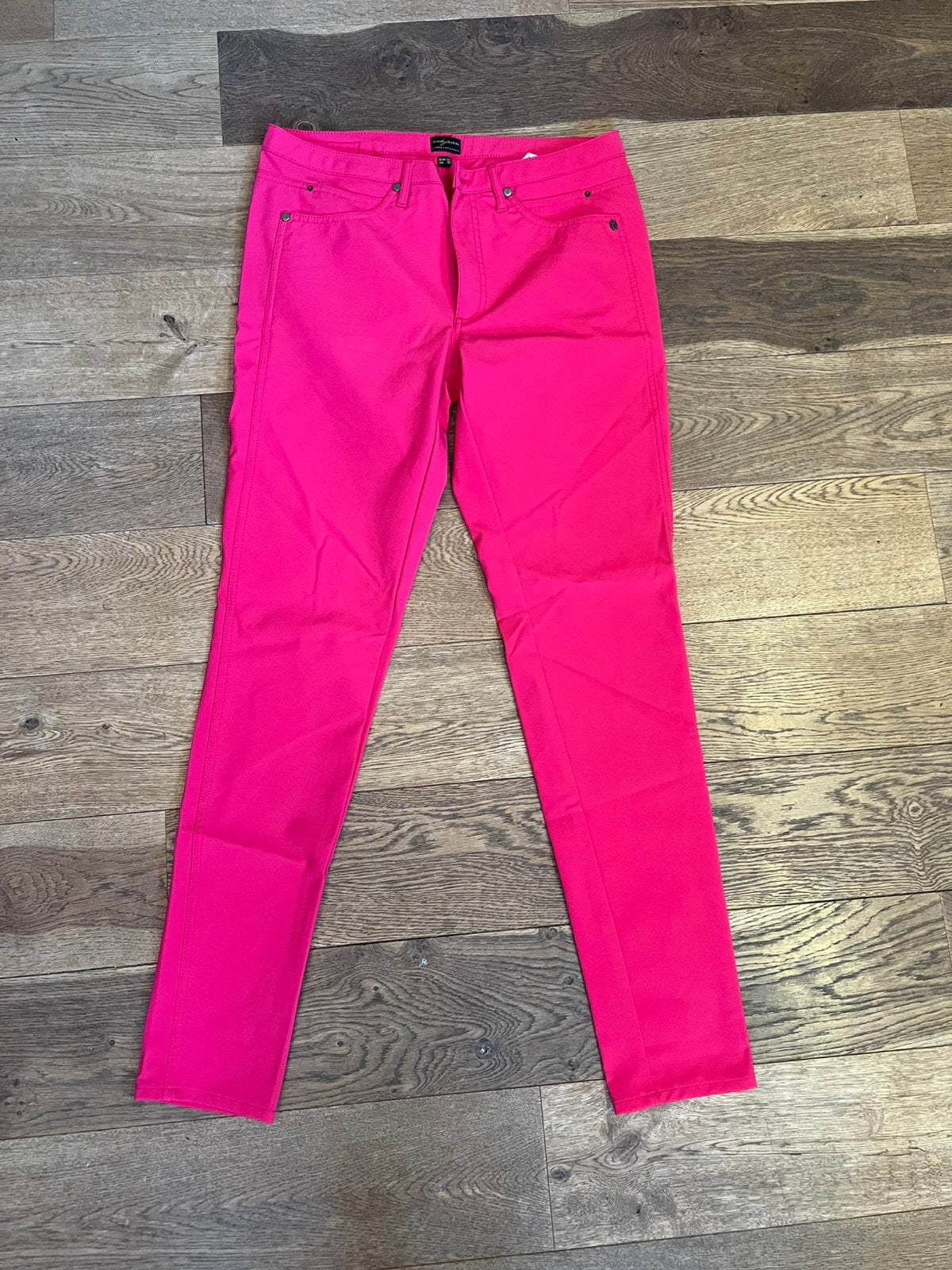 Nickjean Roze Broek Maat 42, Maat 42/44 (L), Ophalen of Verzenden, Zo goed als nieuw, Roze