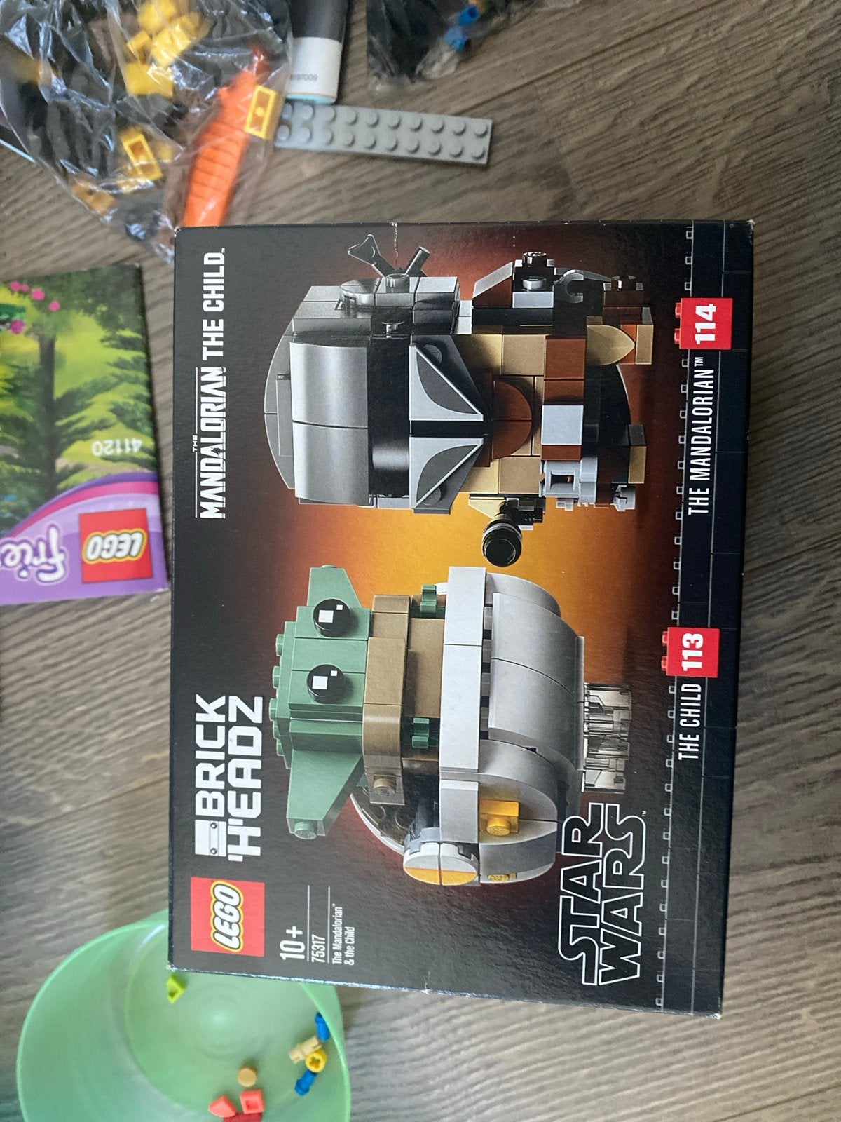 LEGO BrickHeadz Star Wars The Mandalorian & The Child, Ophalen of Verzenden, Nieuw, Overige merken