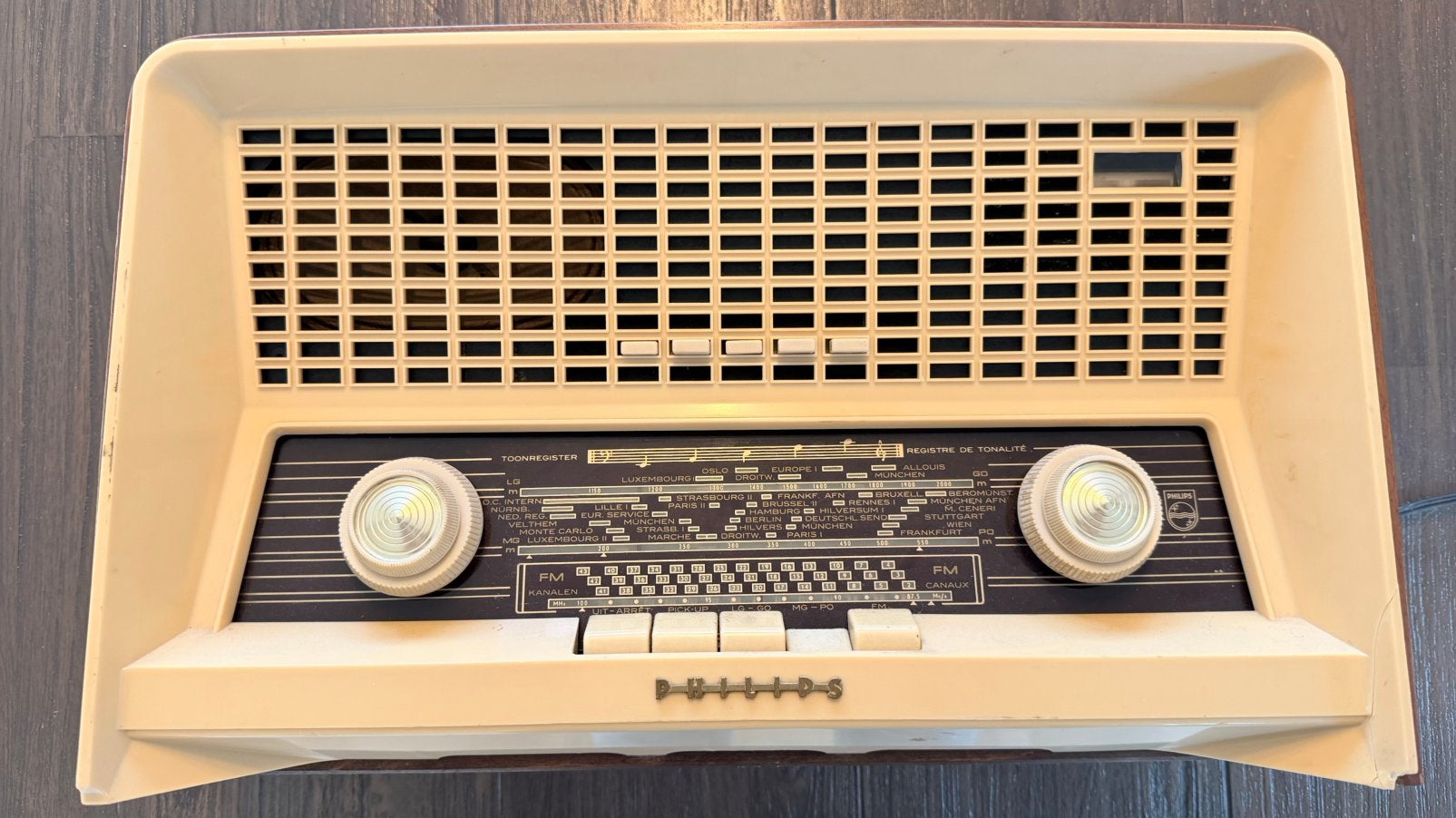 Philips lampenradio, Ophalen of Verzenden, Zo goed als nieuw