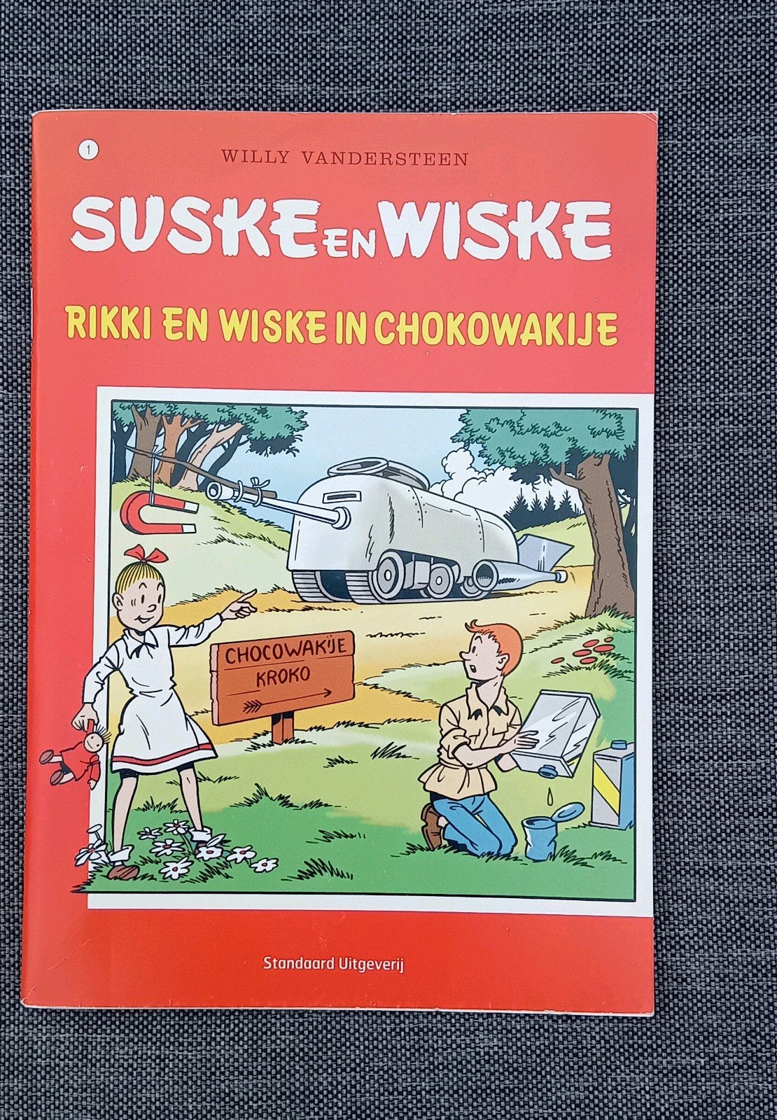 Suske en Wiske: Rikki en Wiske in Cokowakije (tabloid), Boeken, Willy Vandersteen, Eén stripboek, Nieuw, Ophalen of Verzenden
