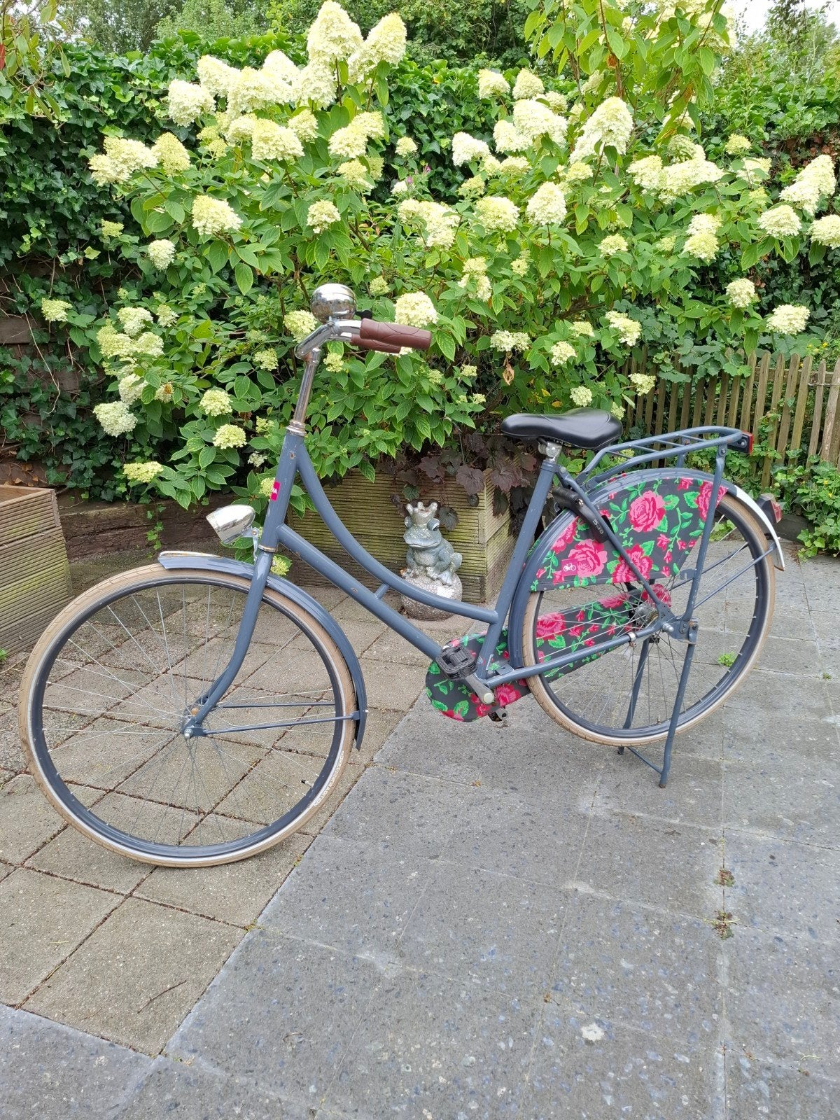 Leuke Hema opoefiets zonder versnellingen, Ophalen