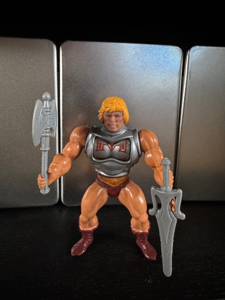 Battle Armor He-Man - Frankrijk versie, Ophalen of Verzenden, Gebruikt