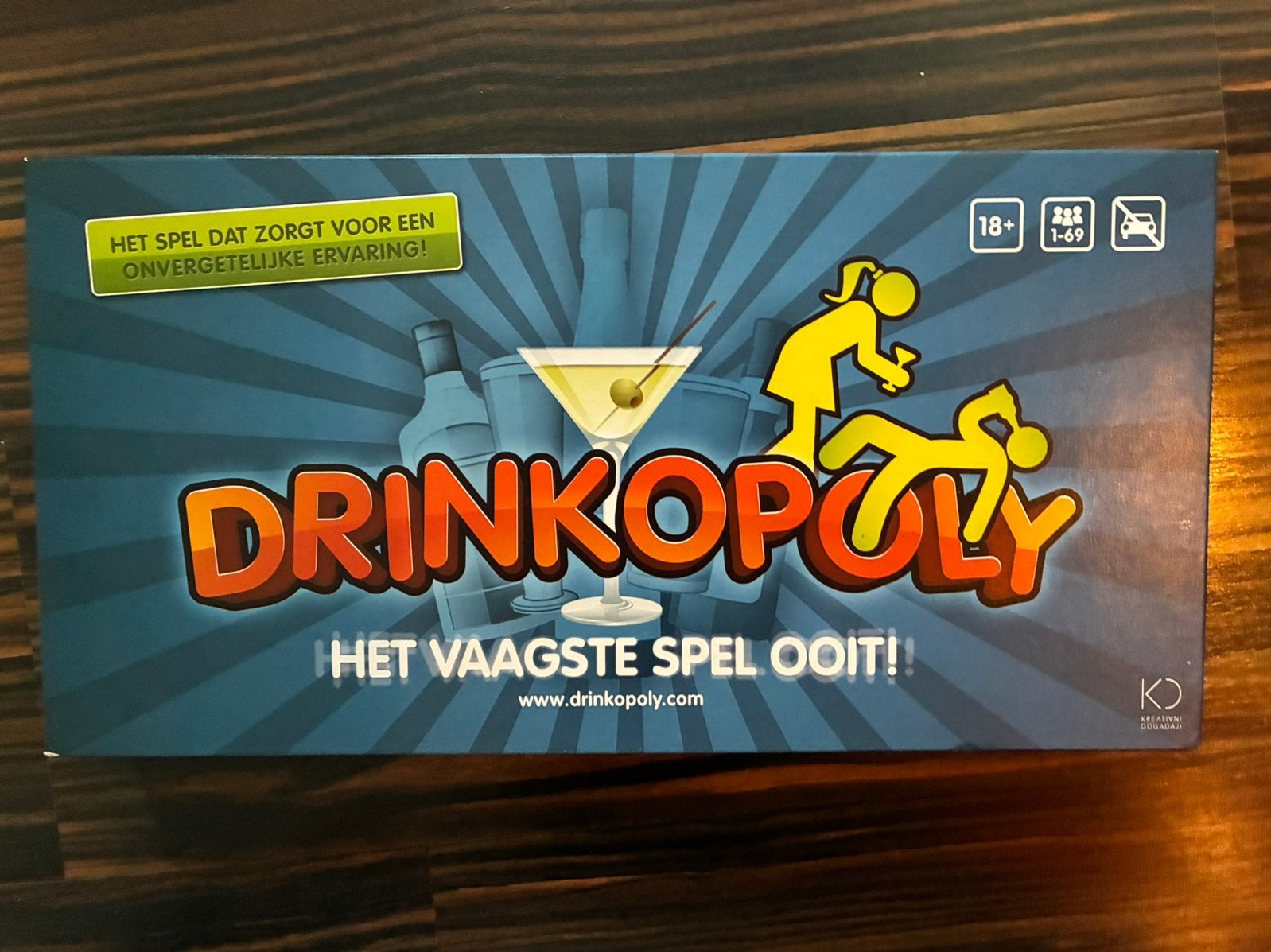 Leuk Drankspel - Drinkopoly, Eén persoon