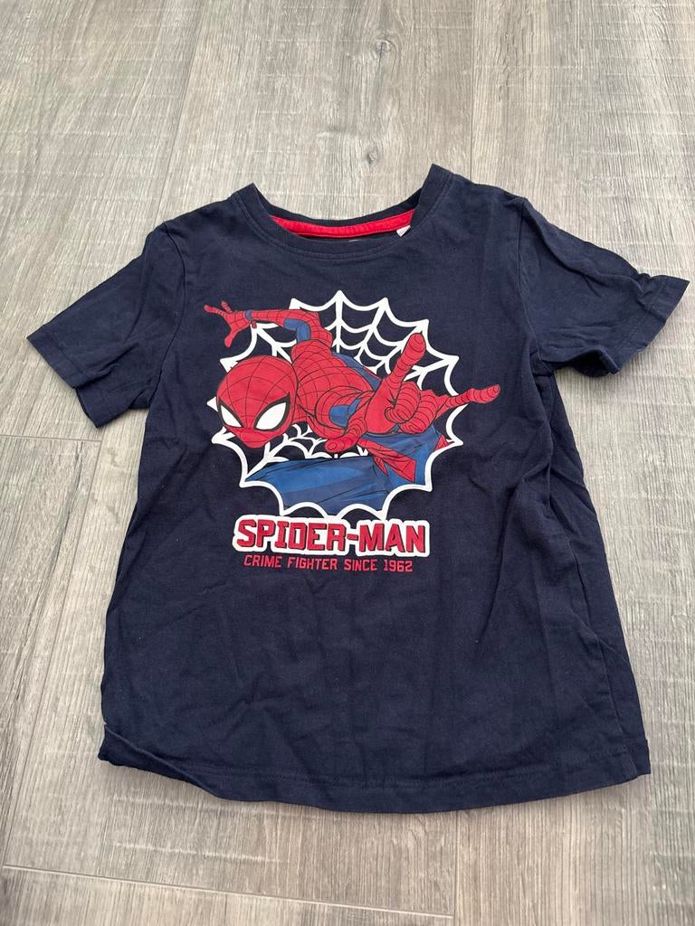 Spiderman T-shirt maat 116, Kinderen en Baby's, Kinderkleding | Maat 116, Ophalen of Verzenden, Gebruikt, Jongen, Shirt of Longsleeve
