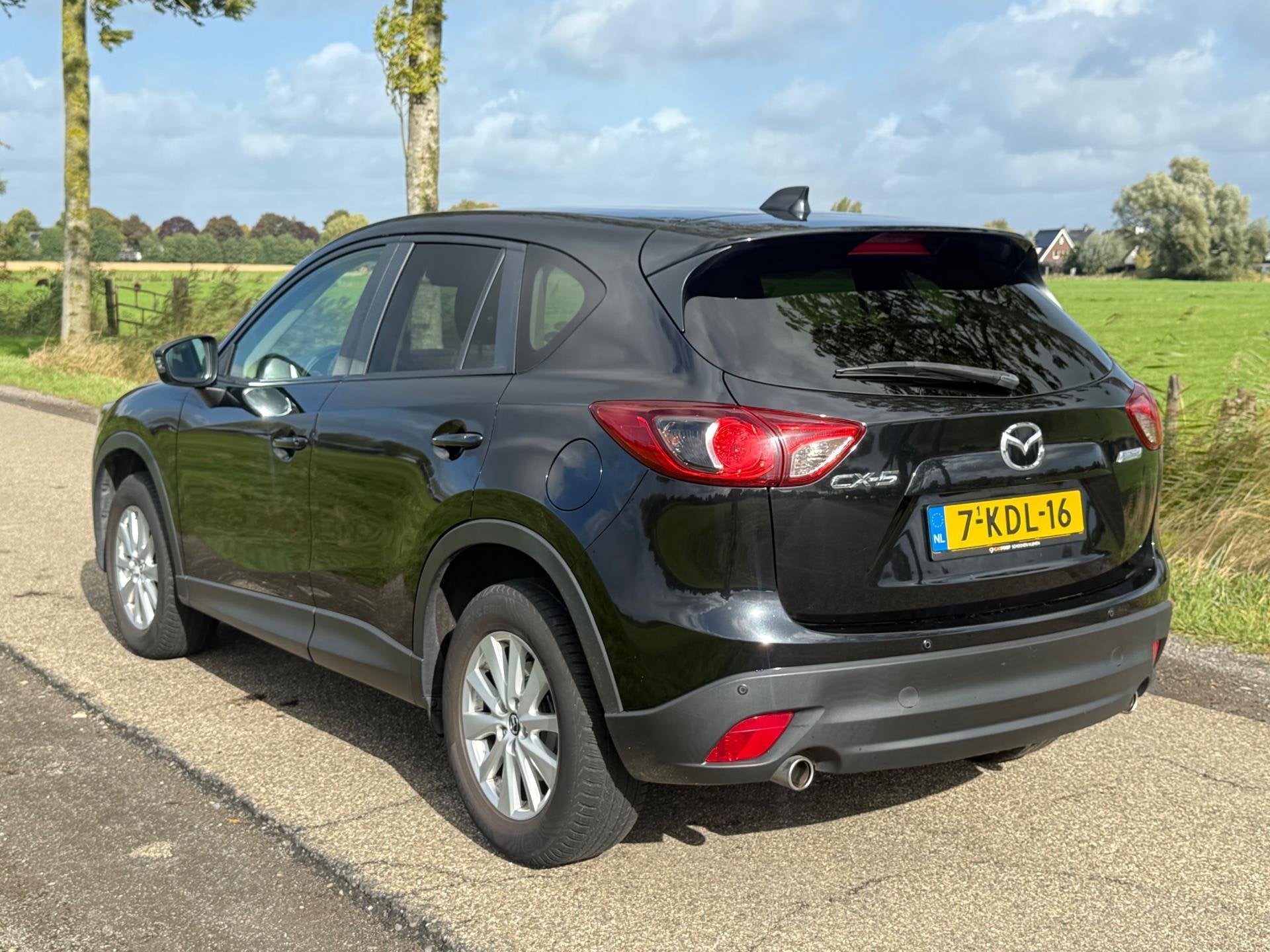 Mazda CX-5 2.2D TS+ 2WD AUT APK 05-2027 NAP Navi, Auto's, Stof, Gebruikt, 4 cilinders, 2191 cc