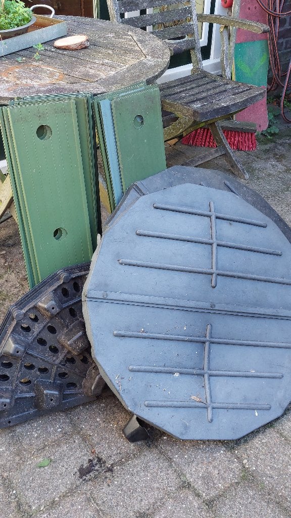 Compostton, Ophalen, Compostbak