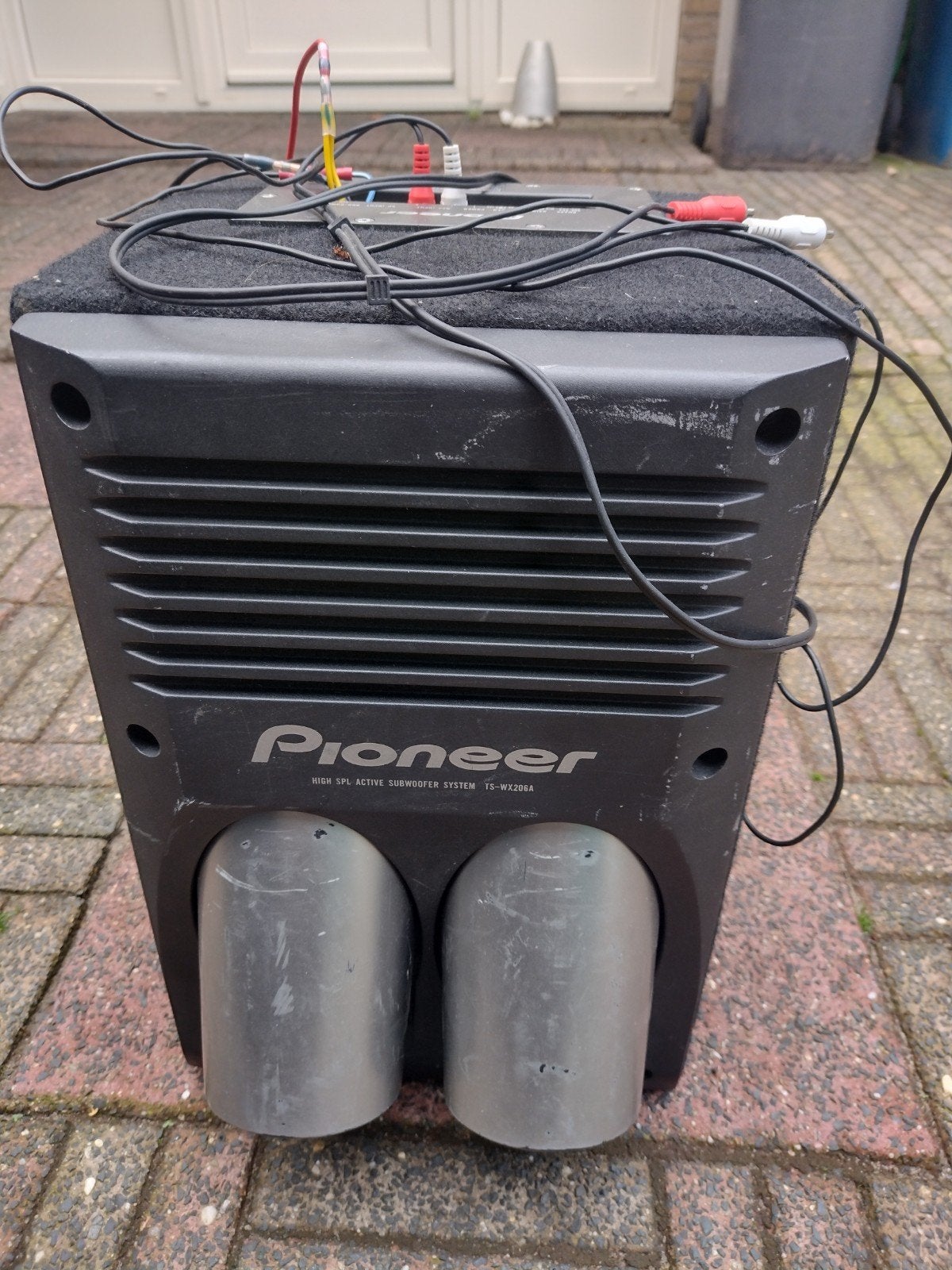 pioneer subwoofer, Ophalen, Gebruikt