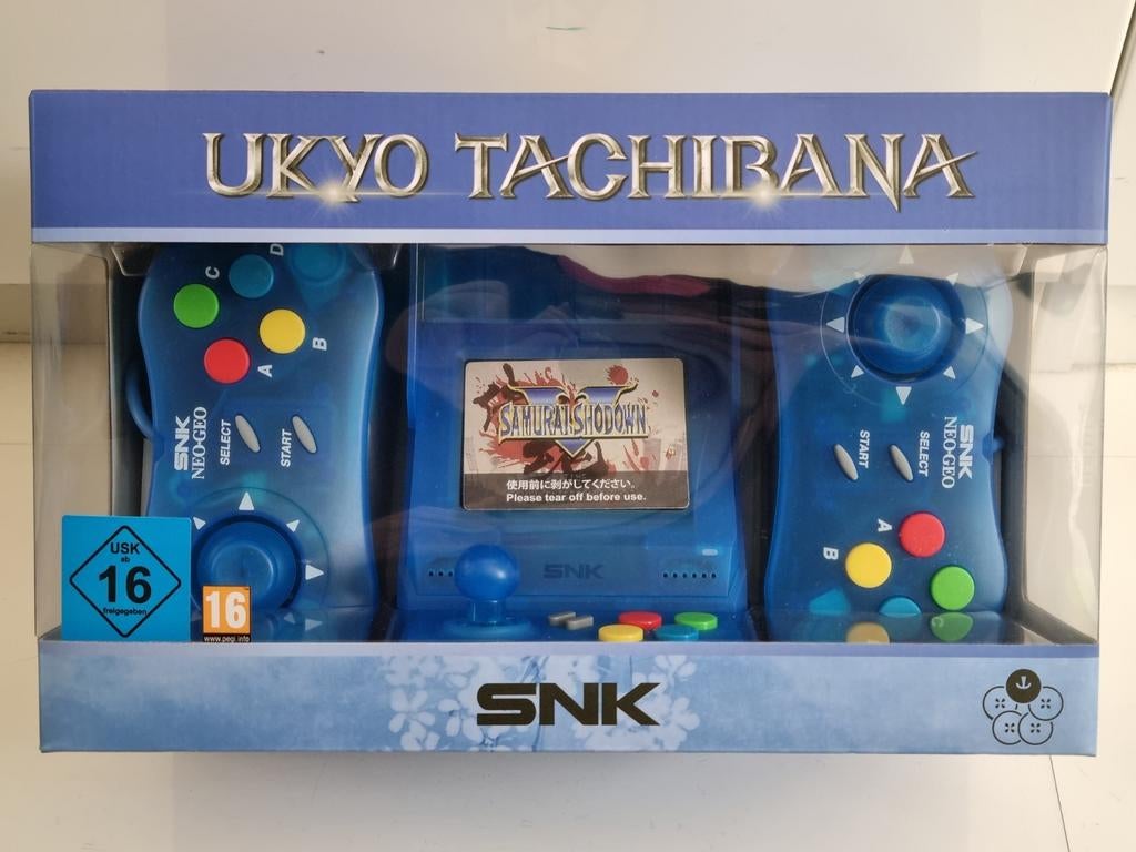 Neo geo mini Samurai Shodown special limited edition Ukyo, Spelcomputers en Games, Ophalen of Verzenden, Nieuw