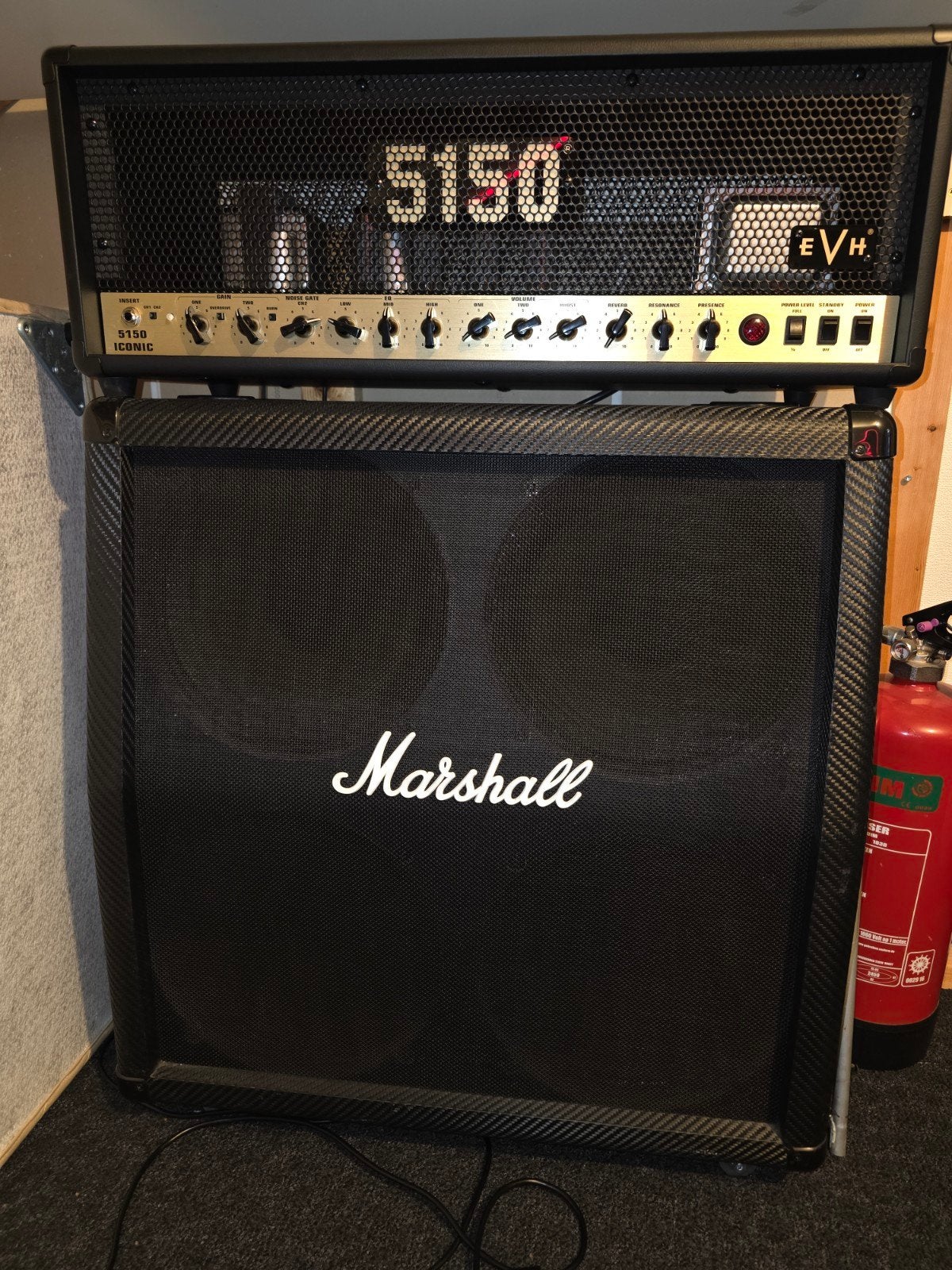 EVH 5150 Iconic Top met Marshall 4x12 Cabinet, Ophalen of Verzenden, Nieuw, Gitaar, 100 watt of meer