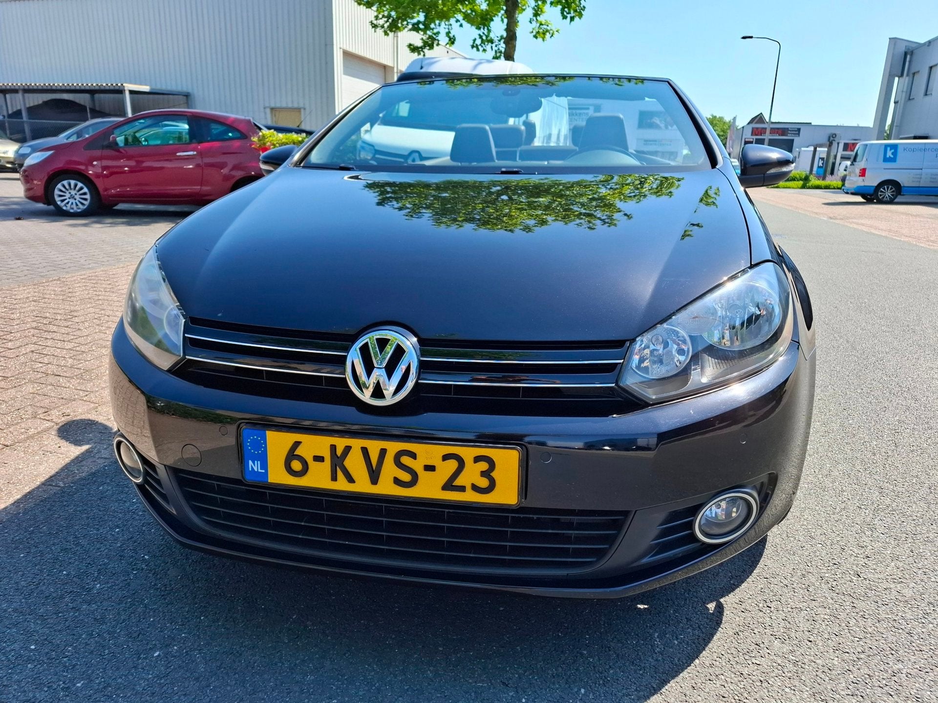 Volkswagen Golf Cabriolet 1.2 TSI CLIMA/CRUISE/NAVI/CAMERA!, Voorwielaandrijving, Euro 5, Zwart, 4 cilinders