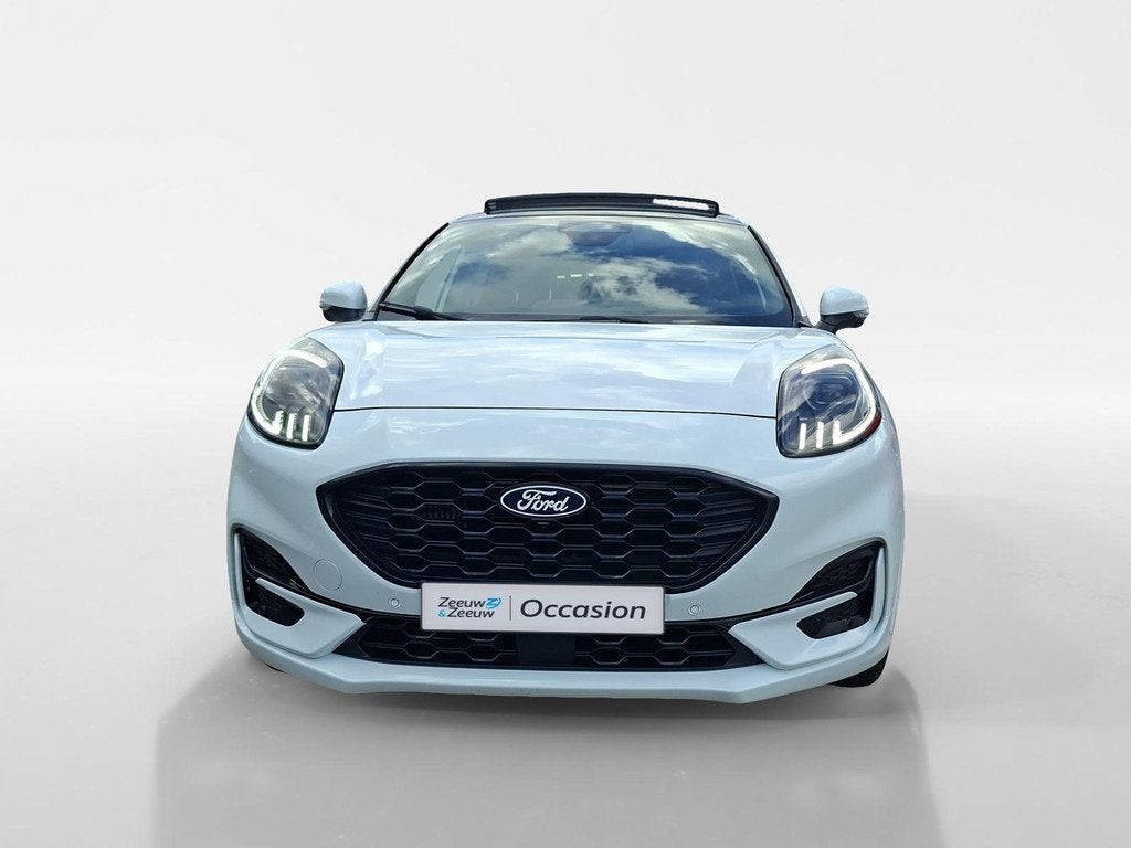 Ford Puma ST-Line | Stoel- stuur en voorruitverwarming | Kan, 12 maanden, 125 pk, Euro 6, Leder en Stof
