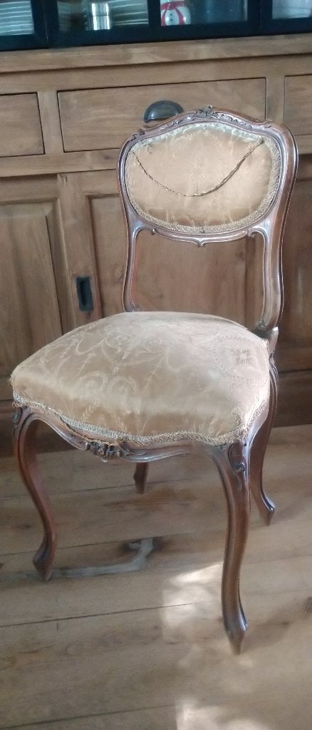 originele Franse Louis XV-stijl stoel, Antiek en Kunst, Ophalen