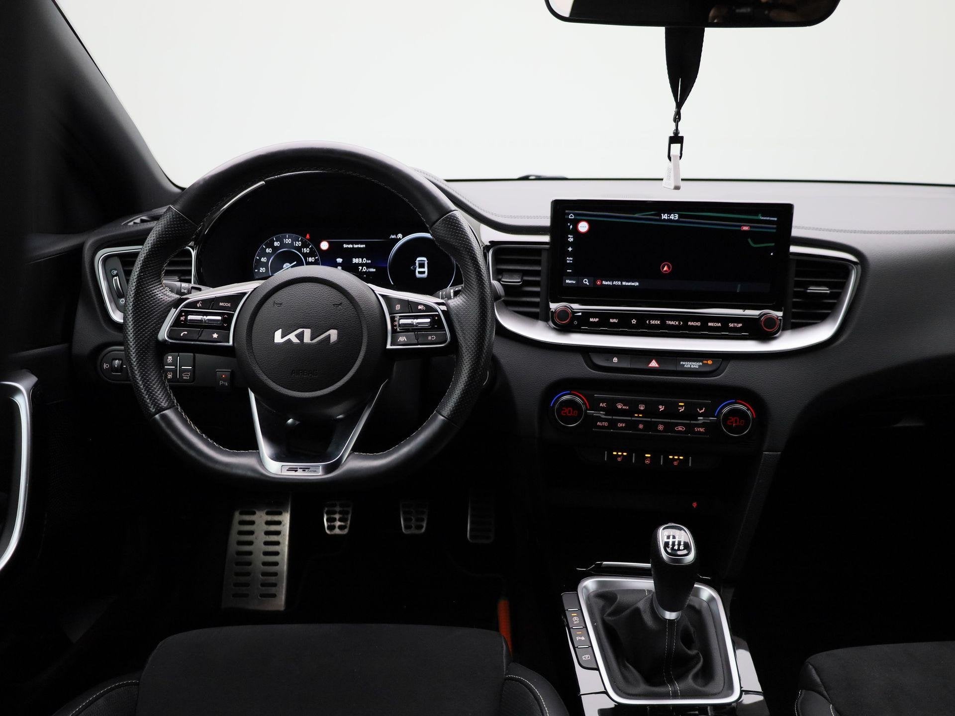 Kia ProCeed 1.0 T-GDi GT-Line | Navigatie | Half leder | App, 12 maanden, Gebruikt, Euro 6, Handgeschakeld