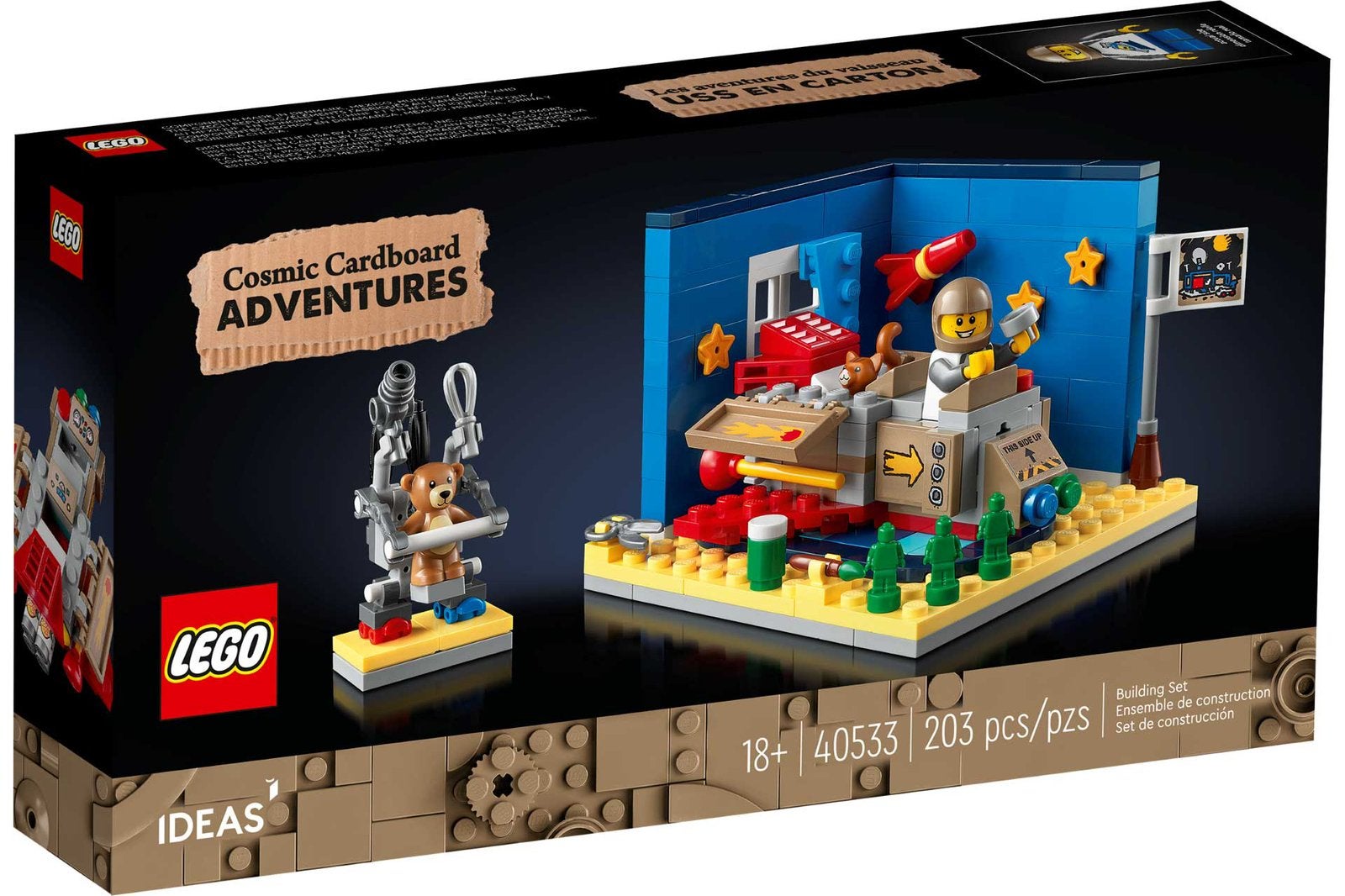 LEGO Ideas 🚀 Cosmic Cardboard Adventures 40533 - NIEUW!, Lego, Nieuw, Ophalen of Verzenden, Ideas