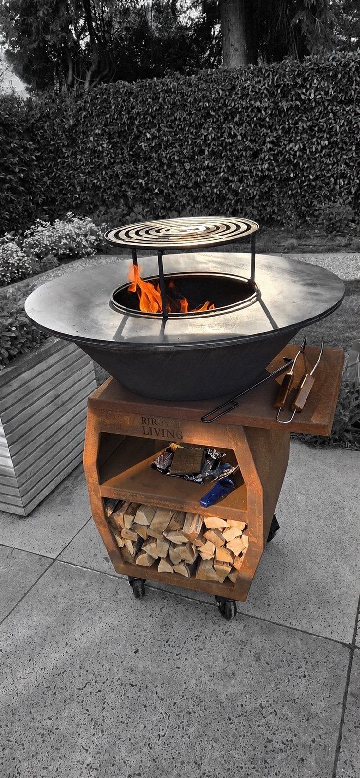Plancha te huur, Tuin en Terras, Houtskoolbarbecues, Ophalen of Verzenden, Zo goed als nieuw