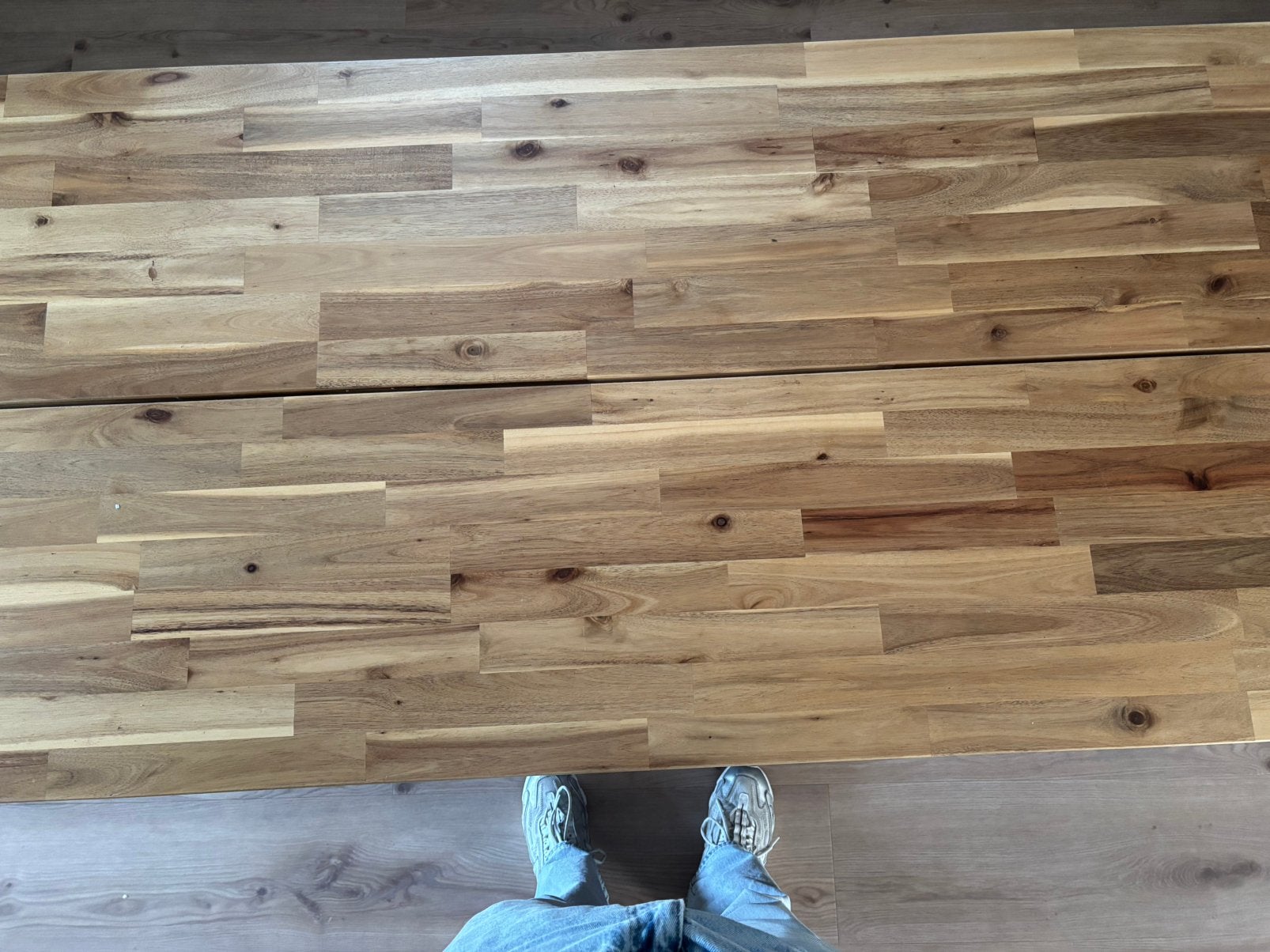 Eettafel/bureau hout (160x80), Scandinavisch, Zo goed als nieuw, Vijf personen of meer, 150 tot 200 cm