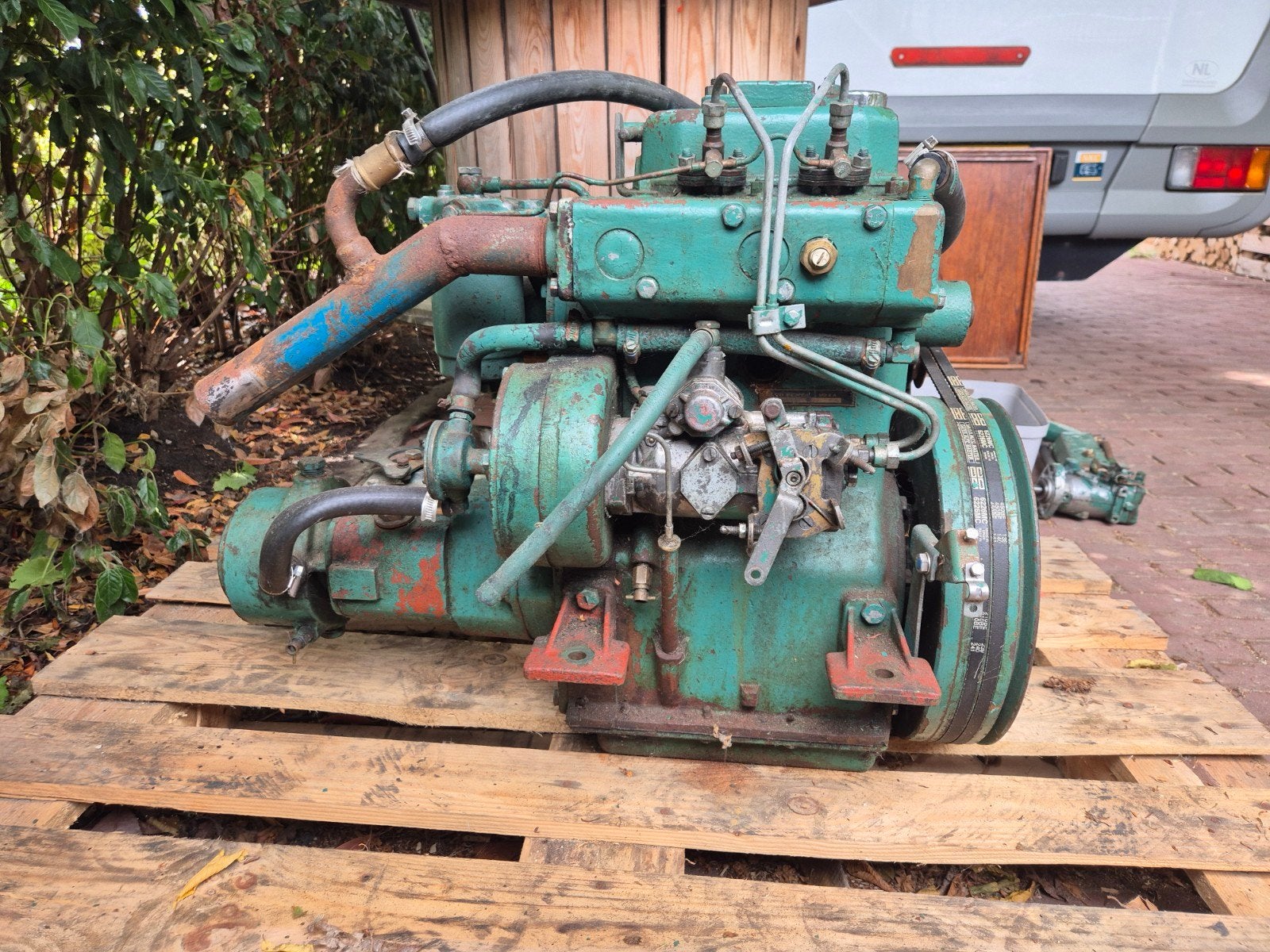 Volvo Penta MD2B 2 cilinder 10 pk met extra onderdelen, Ophalen, 10 tot 30 pk, Gebruikt, Binnenboordmotor