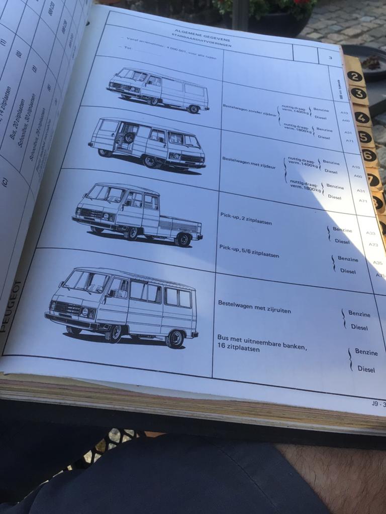 Peugeot J9 - werkplaatshandboek. Origineel en Compleet, Boeken, Ophalen, Gelezen, Peugeot