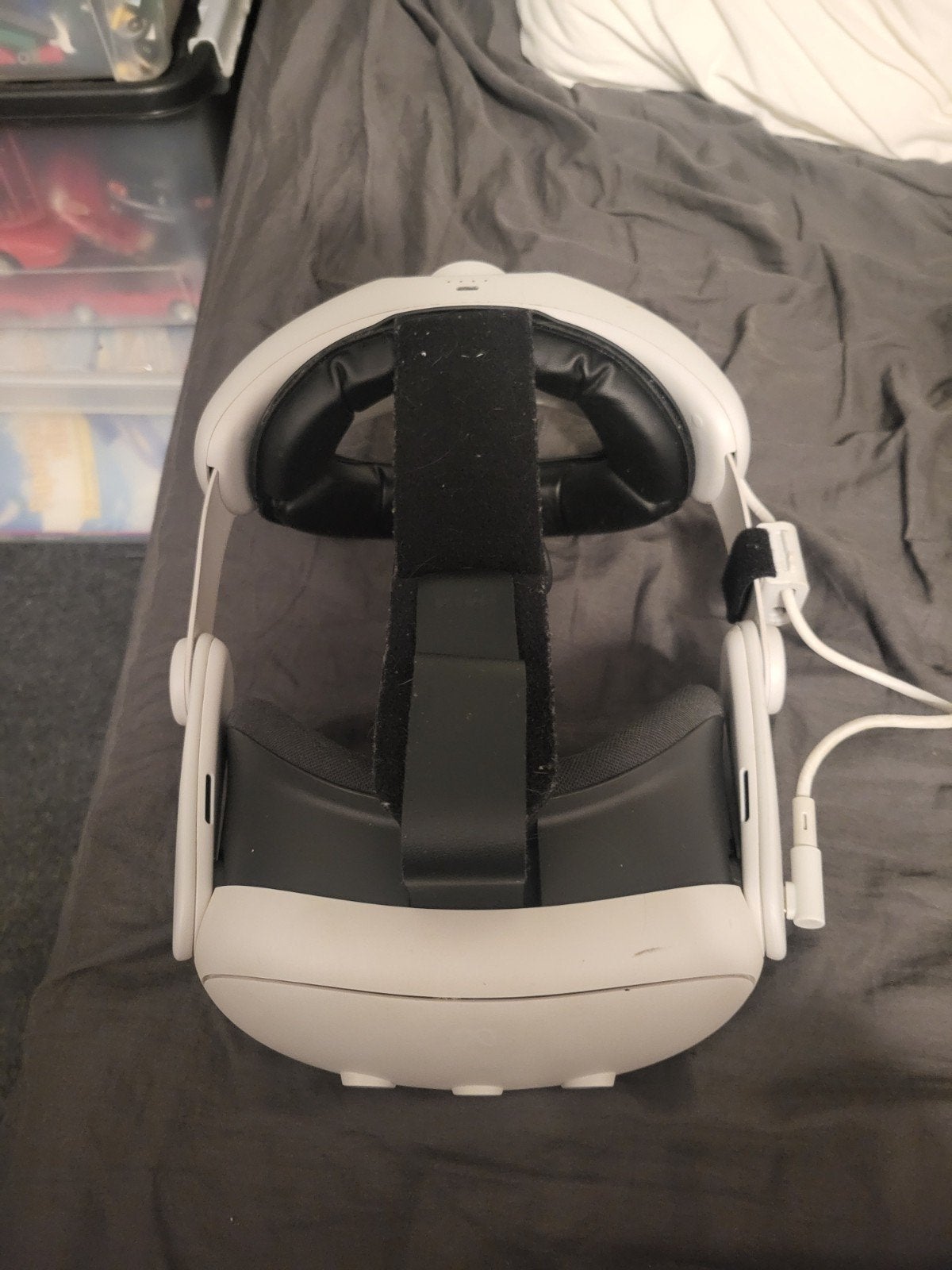 vr meta quest 3 met draagbare hoes (zonder controllers), Spelcomputers en Games, Ophalen of Verzenden, Gebruikt, VR-bril, Overige platformen