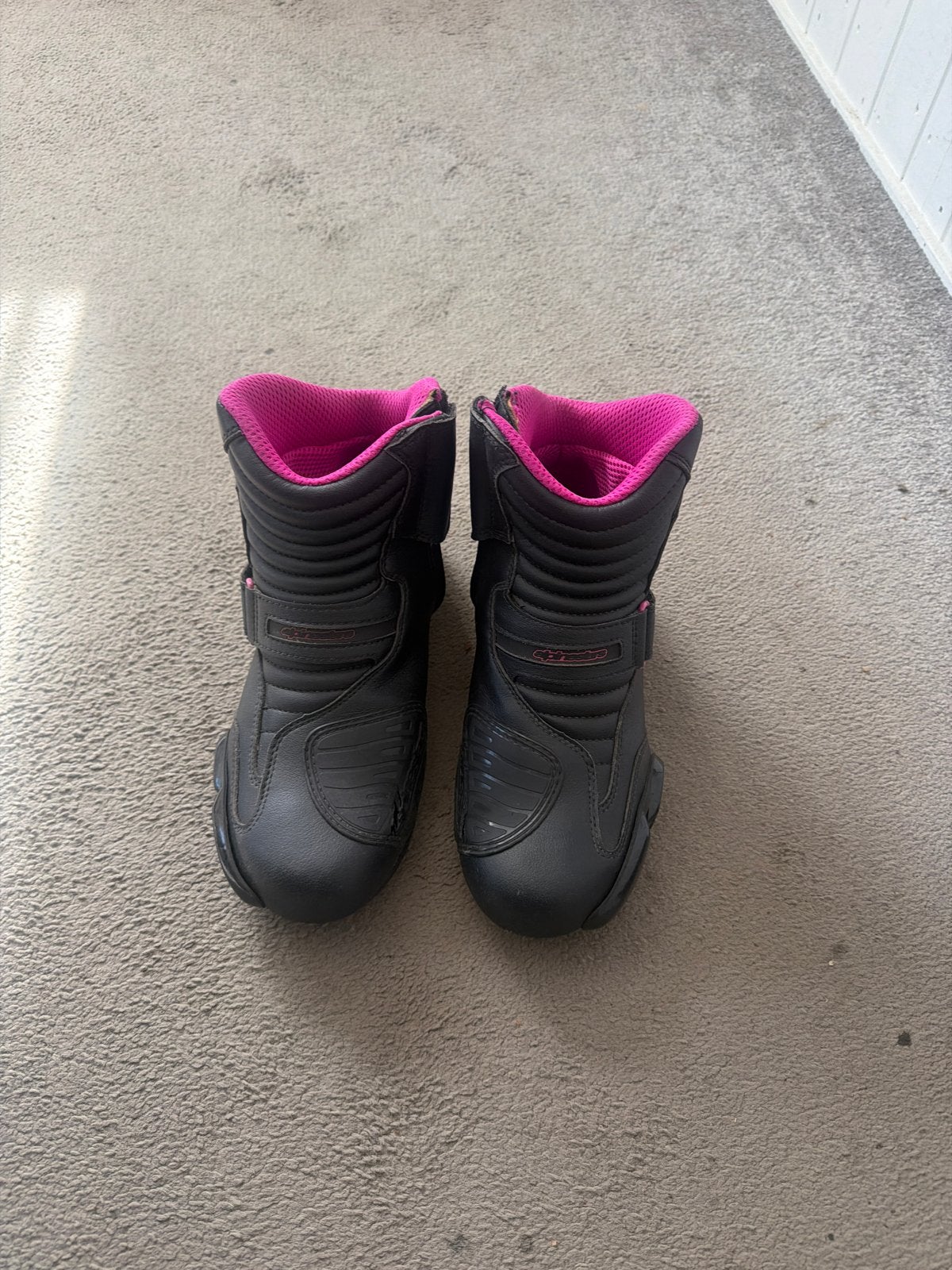 Alpinestars motorlaarzen dames - Zwart/Roze, Ophalen of Verzenden, Tweedehands, Dames, Laarzen