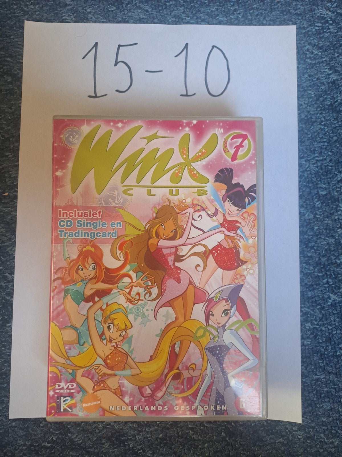 Winx Club DVD - Seizoen 7 met CD Single en Tradingcard, Animatie, Alle leeftijden, Tv-serie, Zo goed als nieuw