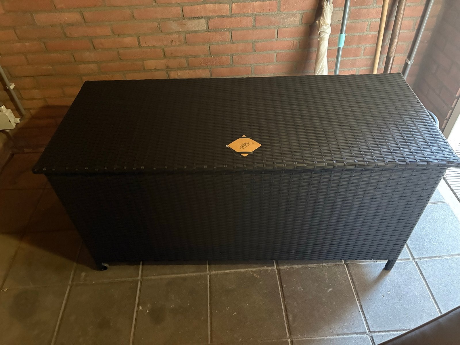Nieuwe kussenbox (te klein gekocht), Ophalen, Nieuw, Kunststof, Overige typen