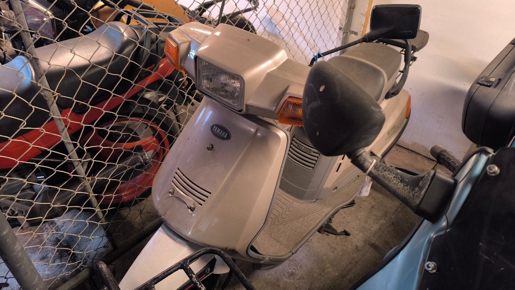 Yamaha XC125, Ophalen, Gebruikt