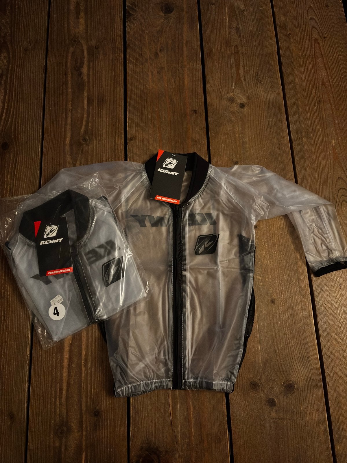 Kenny Regenjas Transparant Maat 4 (Nieuw), Ophalen of Verzenden, Nieuw, Regenjas, Kinderen