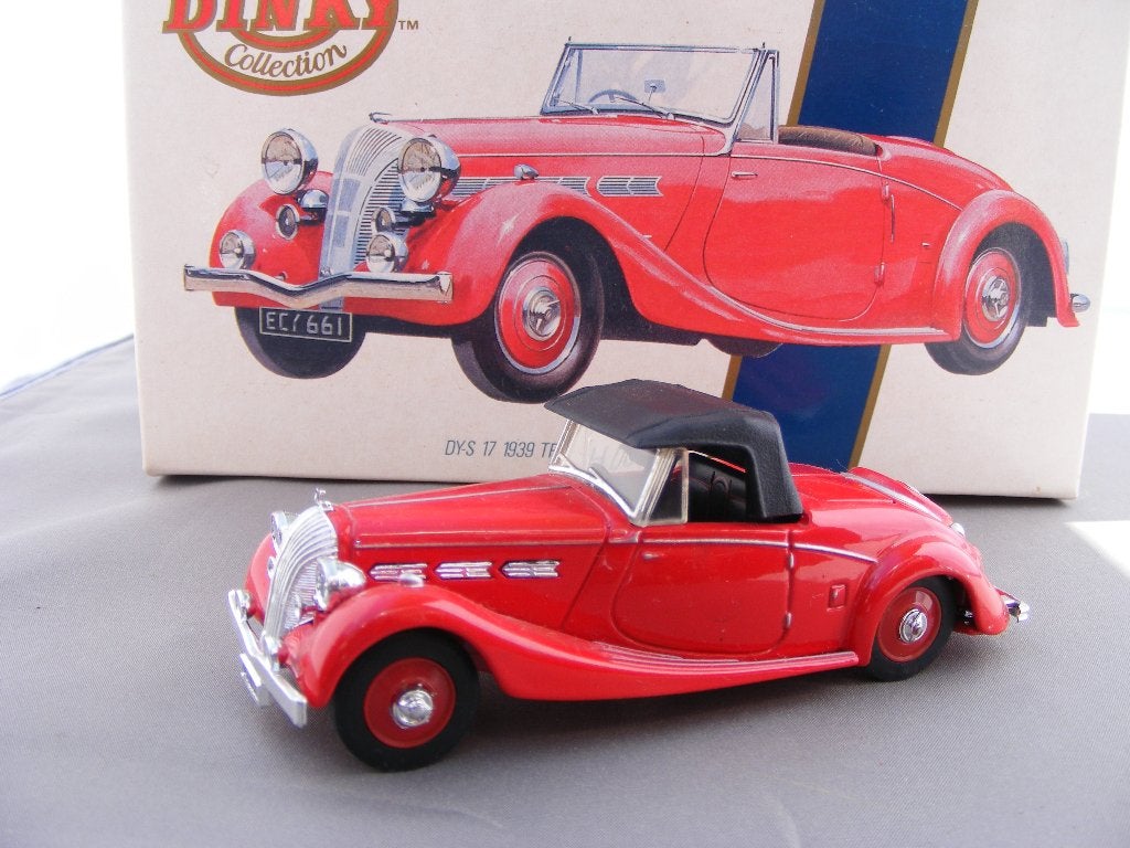 1939 triumph dolomite matchbox-dinky dys17  dinky collection, Hobby en Vrije tijd, Ophalen of Verzenden, Nieuw, Auto, Matchbox