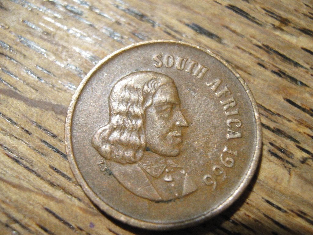 South Africa 1 Cent 1966, Jan van Riebeeck #519, Ophalen of Verzenden, Zuid-Afrika, Losse munt