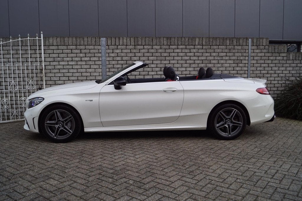 Mercedes-Benz C-klasse Cabrio 43 AMG 4MATIC Autom Leder/Alca, Auto's, Mercedes-Benz, Automaat, 4 stoelen, Bedrijf, Vierwielaandrijving