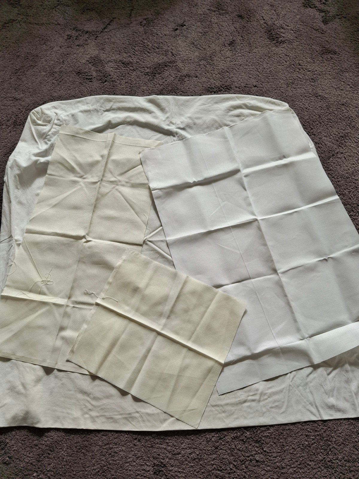 3 x borduurstof., Ophalen of Verzenden, Nieuw, Borduurpakket