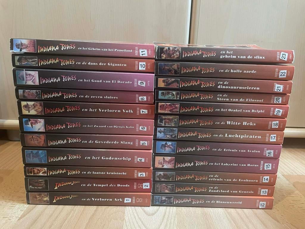 Indiana Jones pocket complete serie, Ophalen of Verzenden, Zo goed als nieuw