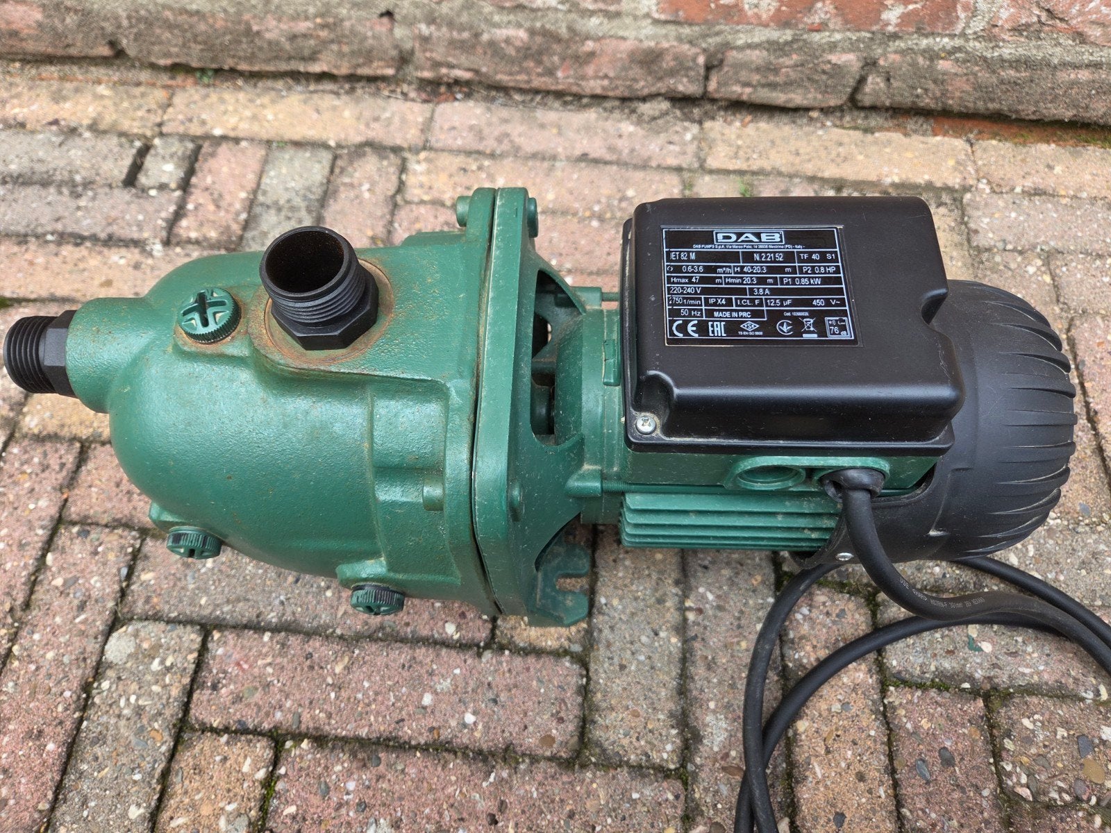 DAB JET 82M Hydrofoorpomp - Goede staat, Ophalen, Gebruikt, Elektrisch, Hydrofoorpomp