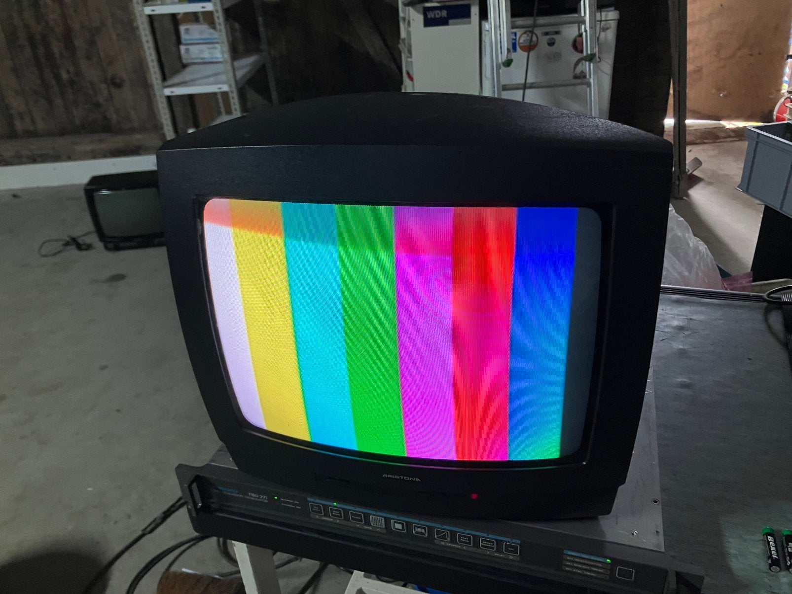 Aristona 14” tv scart kleurvlek, Ophalen, Philips, Daar, Ehv