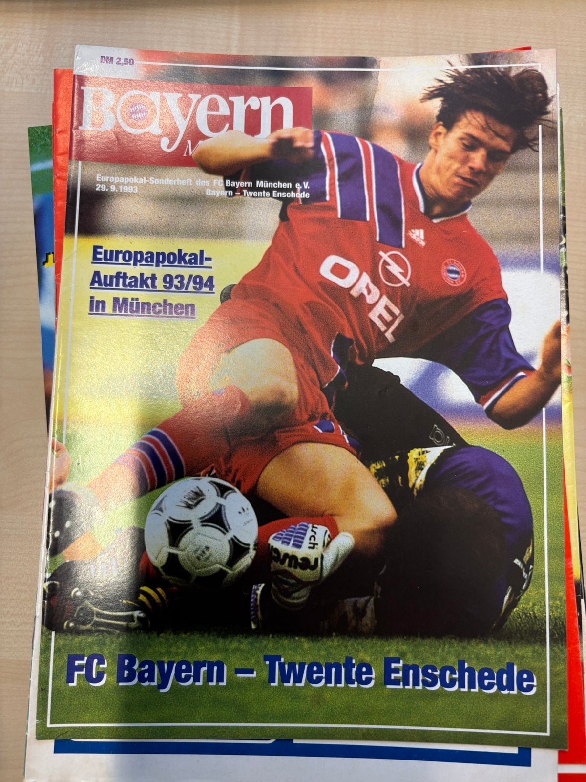Bayern München - FC Twente programmaboekje, Verzamelen, Ophalen of Verzenden, Zo goed als nieuw, F.C. Twente, Boek of Tijdschrift