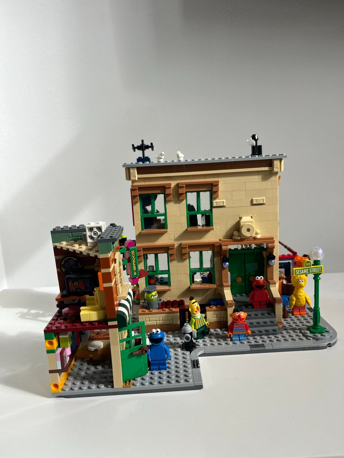 LEGO Ideas 21324 123 Sesamstraat - Compleet met doos, Verzenden, Zo goed als nieuw, Overige merken