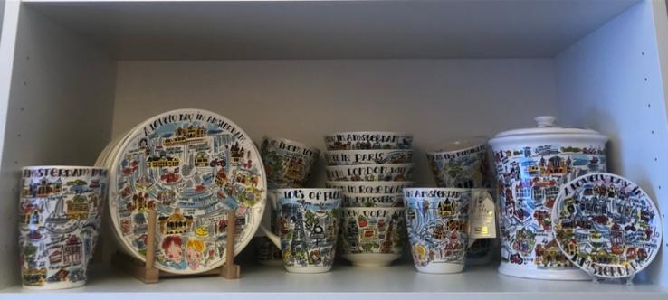Compleet Blond Amsterdam ontbijtservies nieuw & ongebruikt, Ophalen, Nieuw, Aardewerk, Compleet servies
