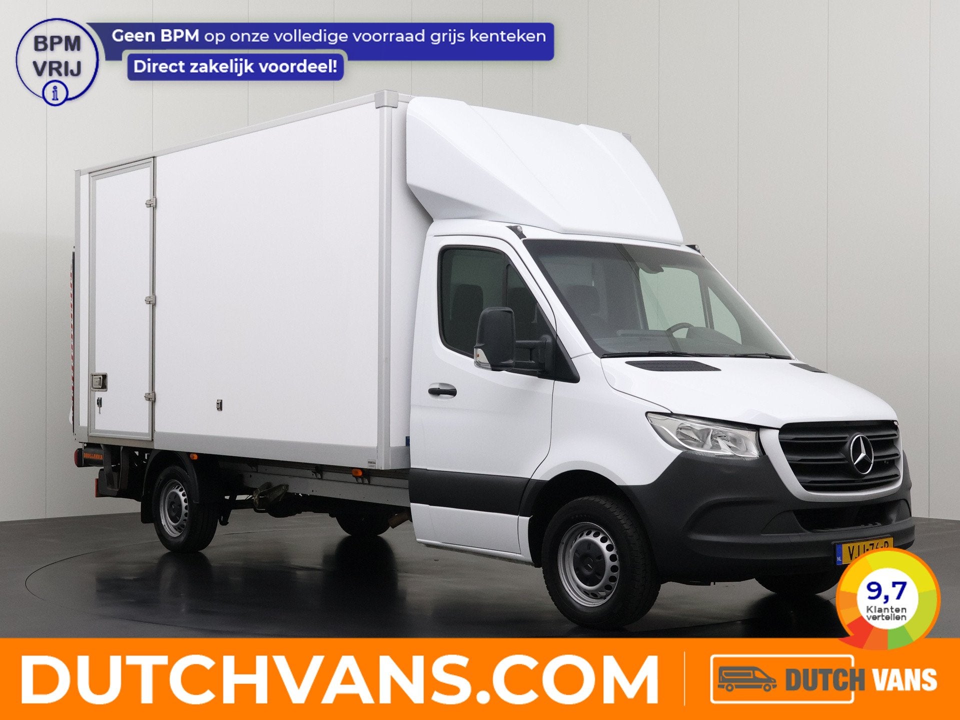 Mercedes-Benz Sprinter 314CDI Automaat Bakwagen+Laadklep | D, Dealer onderhouden, Gebruikt, 2000 kg, Wit