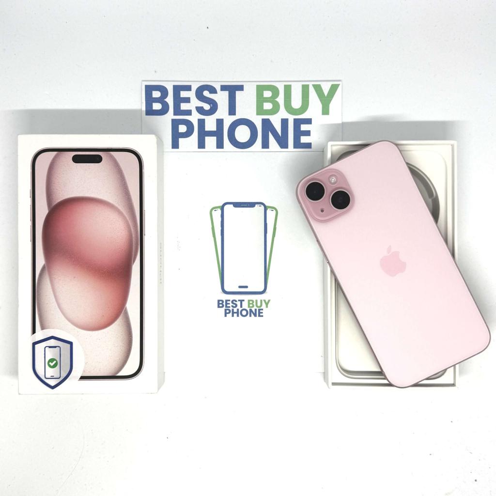 iPhone 15 Plus 128GB roze /89% batt /licht gebruikt /garanti, Telecommunicatie, Mobiele telefoons | Apple iPhone, 128 GB, 89 %