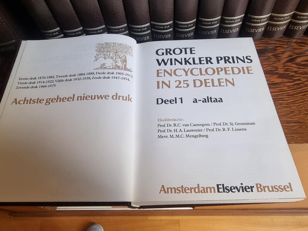Encyclopedie compleet, Ophalen, Zo goed als nieuw, Algemeen