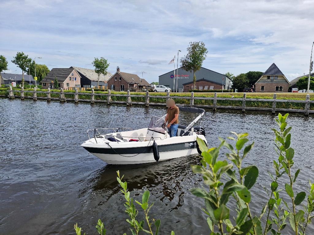 Necco 475 + Mercury 60 PK + trailer | 49 uur | zeer netjes, Ophalen, Zo goed als nieuw, Buitenboordmotor, 50 tot 70 pk