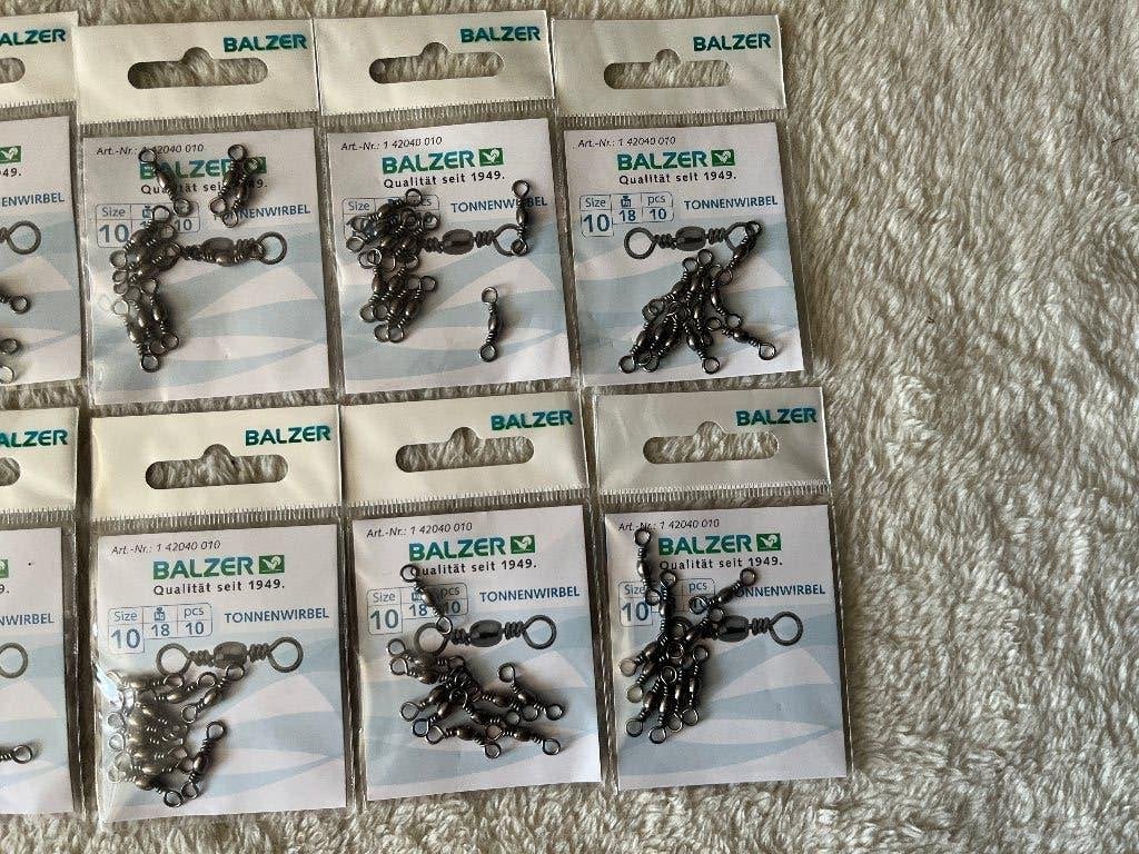 adv 238 / NIEUW  mixset 10 pakjes wartels BALZER, Watersport en Boten, Ophalen of Verzenden, Nieuw, Overige typen