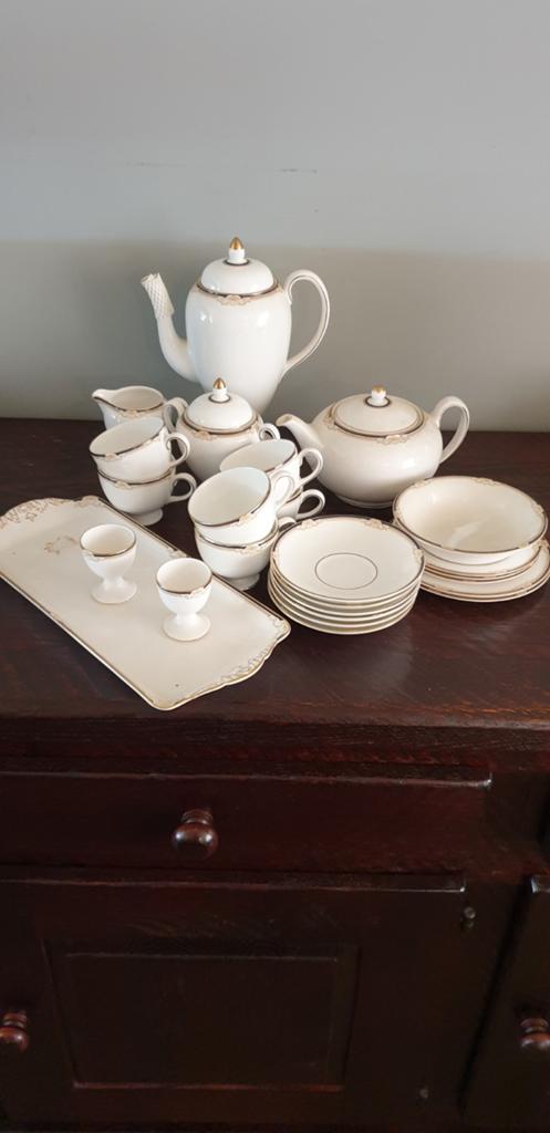 Wedgwood Cavendish Servies - Koffie/Theeservies, Ophalen of Verzenden