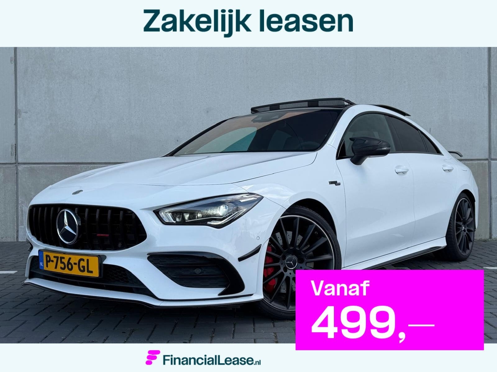 Mercedes-Benz CLA-klasse AMG 35 4MATIC Milltek! Carbon! Pano, Automaat, CLA, Euro 6, 4 cilinders