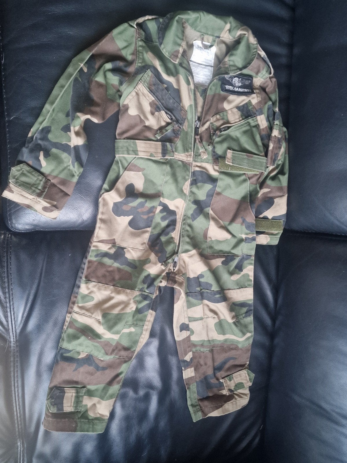 Leuke leger overall maat 2 - Fostex Garments camouflage, Ophalen of Verzenden, Gebruikt, Fostex Garments, Jongen of Meisje