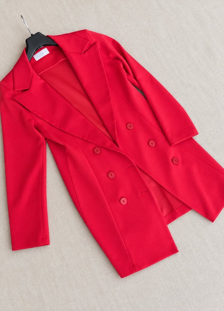 La Croisette lange blazer maat M, Kleding | Dames, Maat 38/40 (M), Ophalen of Verzenden, Jasje, La Croisette